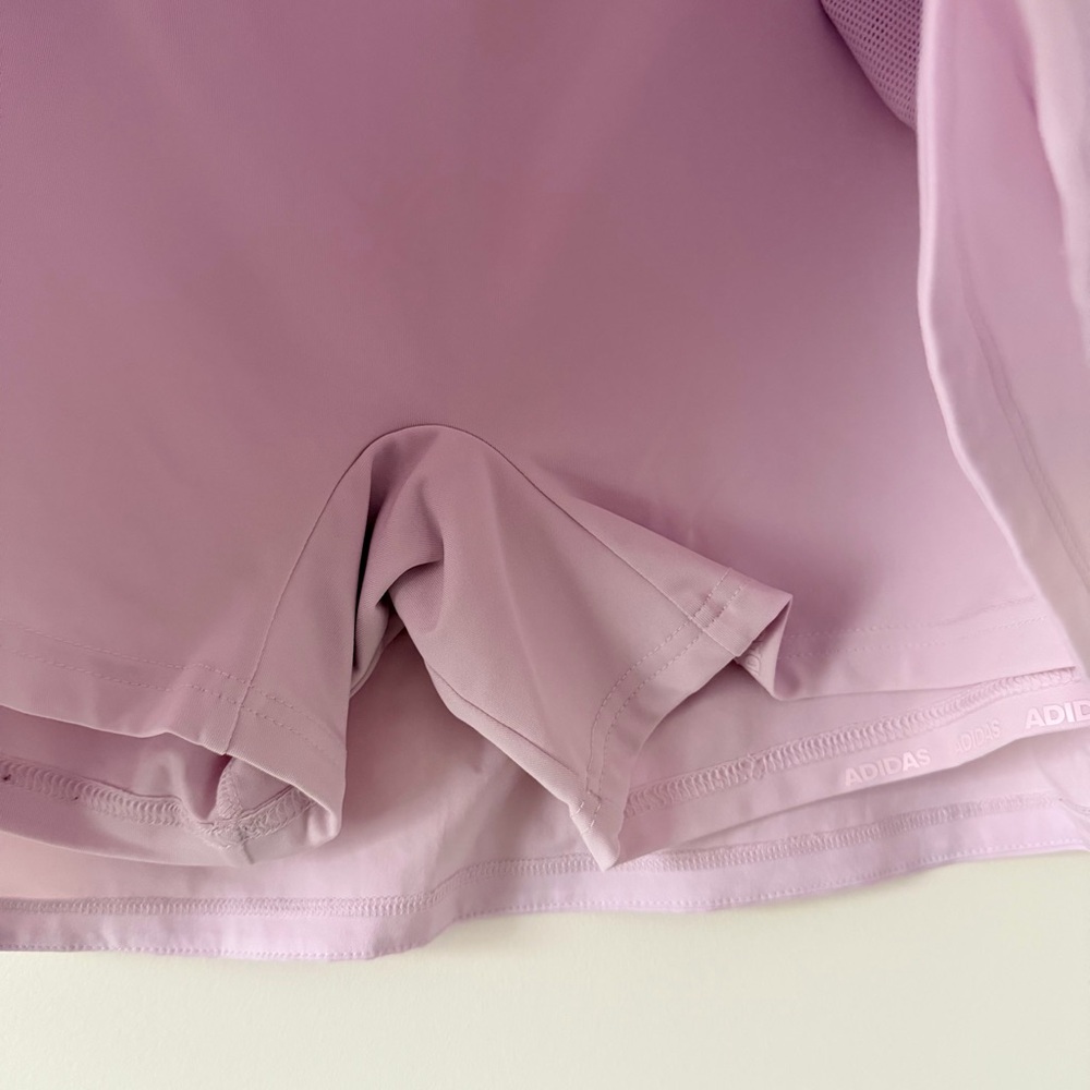 adidas Soft Pink Women's Skort - Picture 3 of 7